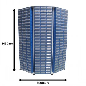 126 Drawer Freestanding Storage Cabinet